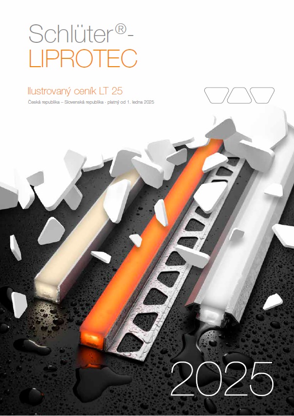 Cenník Schlüter Systems LIPROTEC, LIŠTOVÉ CENTRUM